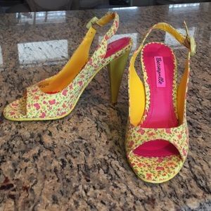 Yellow/Pink Heels